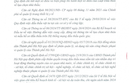 Mời cung cấp báo giá hàng hoá số 1514